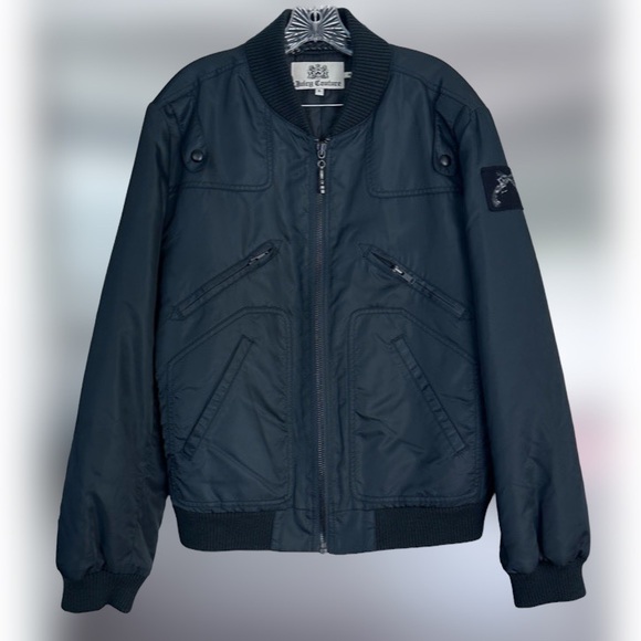Juicy Couture Bomber Jacket. Size Large - Picture 6 of 10